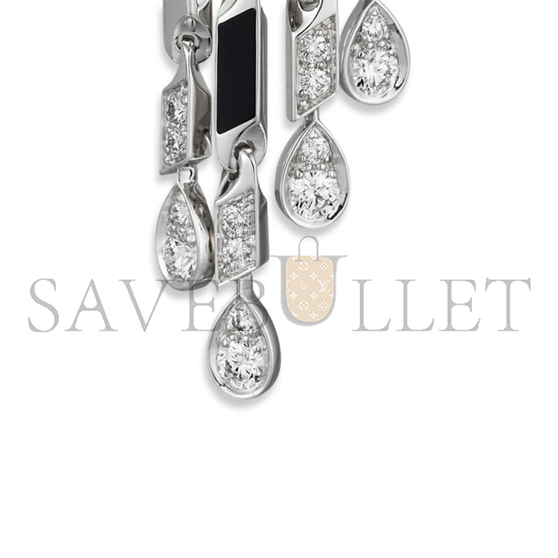 Ca*t1er panthÈre de earrings small model paved ref. h8000780
